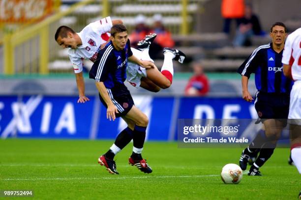 Cl Brugge - Fc Dinamo Bucuresti, Ecserebrennikov Sergiy, Kirita Giani Stelian, Englebert Gaetan, European Cup, Europeese Beker, Coupe D'Europe,...