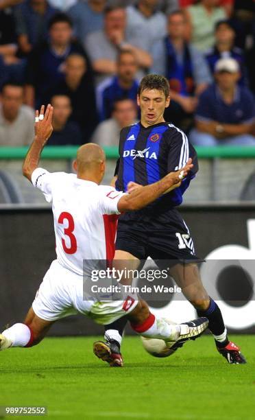 Cl Brugge - Fc Dinamo Bucuresti, Eckirita Giani Stelian, Serebrennikov Sergiy, European Cup, Europeese Beker, Coupe D'Europe, Champions League, Club,...