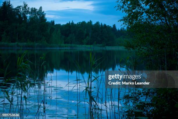 blue moment - leander licht stock-fotos und bilder