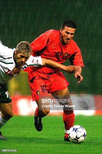 Belgium - Bulgary/ Qual.Euro 2004, Balakov Krasimir, Baseggio Walter, Red Devils, Diables Rouges, Rode Duivels, Qualifiing, Qualification,...