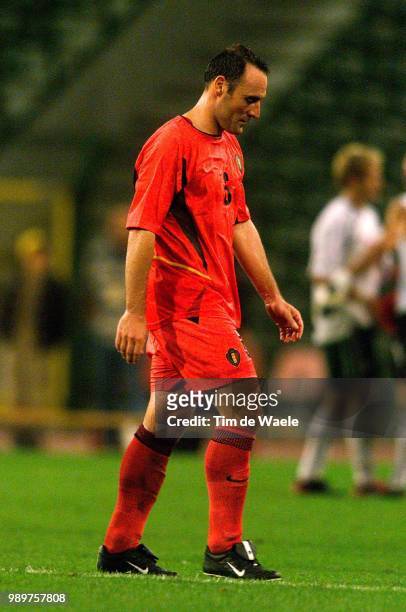 Belgium - Bulgary/ Qual.Euro 2004, Deception, Teleurstelling, Vanderhaeghe Yves, Red Devils, Diables Rouges, Rode Duivels, Qualifiing, Qualification,...