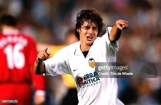 Valencia Cf - Liverpool Fc /Champions League Aimar Pablo, Joie, Celebration, Vreugde, Uefa,