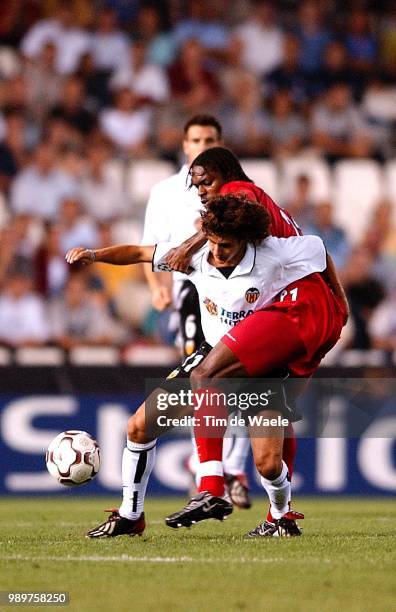 Valencia Cf - Liverpool Fc /Champions League Aimar Pablo, Diao Salif, Uefa,