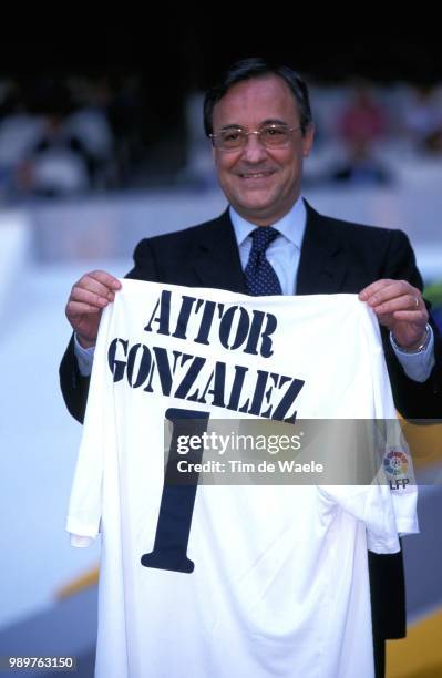 Tour Of Spain 2002, Stage 21, Gonzalez Aitor, Maillot Real Madrid, Trui, Jersey, Florentino Perez, Vuelta, Ronde, Etape, Rit, Warner Bros Park -...