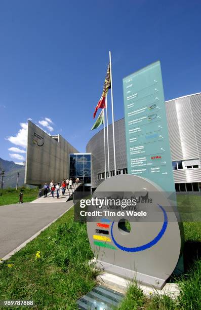 Tour Of Romandie, Stage 3Illustration Illustratie, Uci Building Bã¢Timent Gebouw, World Cycling Centre, Centre Mondial Du Cyclisme Wereldcentrum...