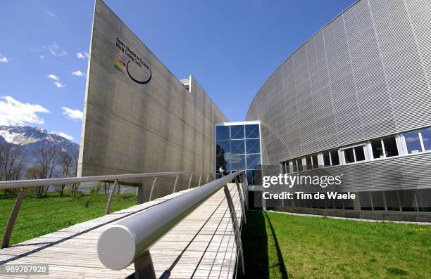 Tour Of Romandie, Stage 3Illustration Illustratie, Uci Building Bã¢Timent Gebouw, World Cycling Centre, Centre Mondial Du Cyclisme Wereldcentrum...