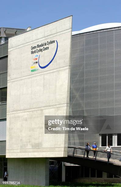 Tour Of Romandie, Stage 3Illustration Illustratie, Uci Building Bã¢Timent Gebouw, World Cycling Centre, Centre Mondial Du Cyclisme Wereldcentrum...