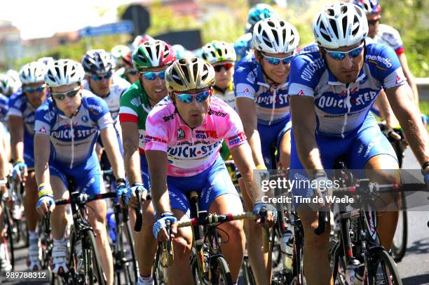 Giro D'Italia, Tour Of Italy, Stage 2Stage 2 : Catanzaro - Santa Maria Del Cedrobettini Paolo Pink Jersey Maillot Rose Roze Trui, Bramati Davide ,...