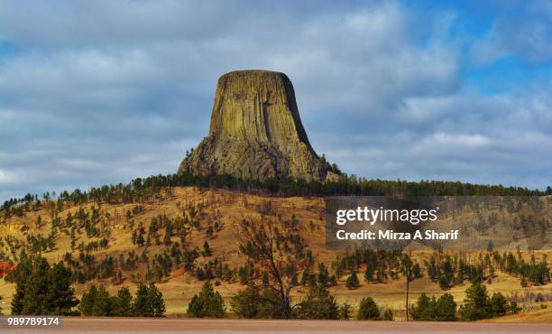 devils tower - devils tower stock pictures, royalty-free photos & images