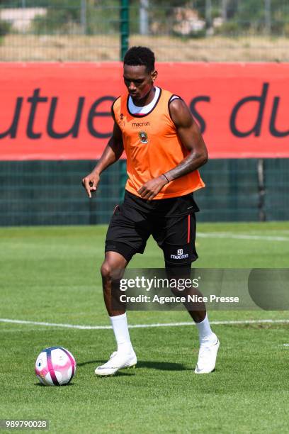 Christophe Herelle of Nice during the Training Session of OGC Nice on July 2, 2018 in Nice, France.