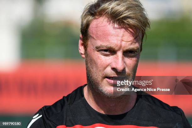 Kristian Wilson assistant coach of Nice during the Training Session of OGC Nice on July 2, 2018 in Nice, France.