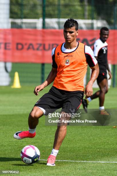 Danilo of Nice during the Training Session of OGC Nice on July 2, 2018 in Nice, France.