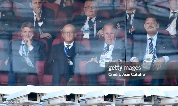 Pierluigi Collina during the 2018 FIFA World Cup Russia Round of 16 match between Spain and Russia at Luzhniki Stadium on July 1, 2018 in Moscow,...