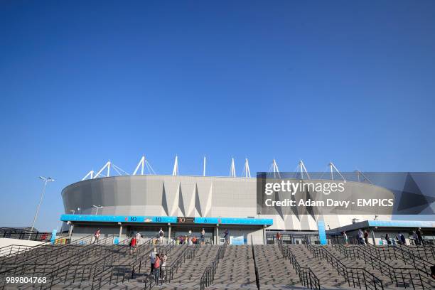 General view of the Rostov Arena Belgium v Japan - FIFA World Cup 2018 - Round of 16 - Rostov Arena .