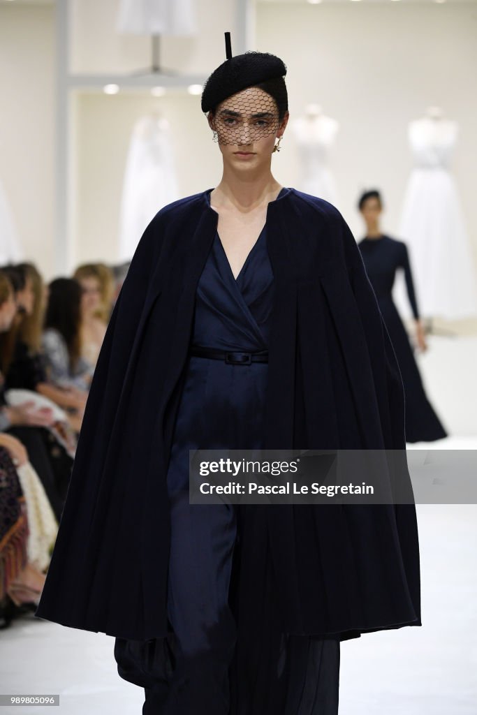 Christian Dior : Runway - Paris Fashion Week - Haute Couture Fall Winter 2018/2019