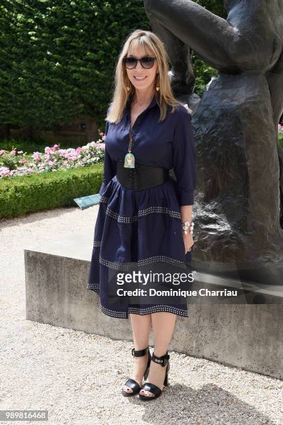 Victoire de Castellane attends the Christian Dior Couture Haute Couture Fall/Winter 2018-2019 show as part of Haute Couture Paris Fashion Week on...