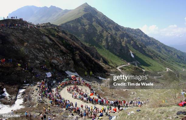 Giro D'Italia, Tour Of Italy Stage 19Colle Delle Finestre, Illustration Illustratiestage 19 : Savigliano - Sestriã¨Reetape Rit, Uci Pro Tour