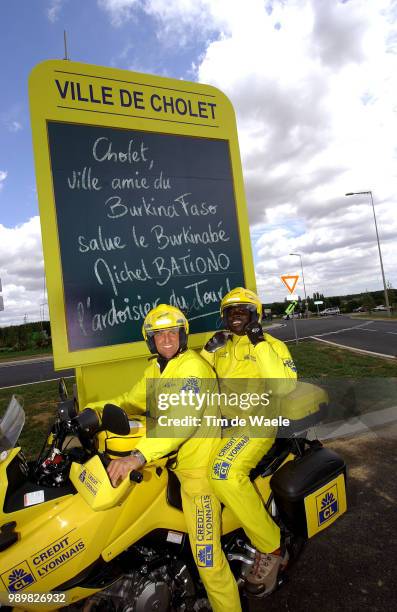 Tour De France 2005, Stage 3Credit Lyonais Ardoisier, Michel Bationo La Chã¢Taigneraie - Tours Etape Ritronde Van Frankrijk, Tdf, Uci Pro Tour