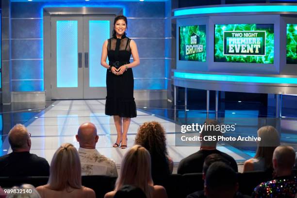 Host Julie Chen on the Premiere of Big Brother. BIG BROTHER, celebrating it's 20th season, follows a group of people living together in a house...