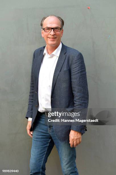 Actor Herbert Knaup attends the premiere of the movie 'Hanne' as part of the Munich Film Festival 2018 at Gloria Palast on July 2, 2018 in Munich,...