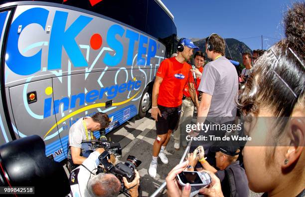 Tour De France 2005, Stage 12 Boonen Tom Knee Injury Blessure Genou Knie Blessure Brianã§On - Digne-Les-Bainsetape Ritronde Van Frankrijk, Tdf, Uci...