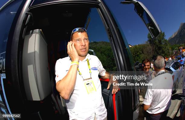 Tour De France 2005, Stage 12 Boonen Tom Knee Injury Blessure Genou Knie Blessure Brianã§On - Digne-Les-Bainsetape Ritronde Van Frankrijk, Tdf, Uci...