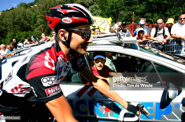 Tour De France 2005, Stage 12 Basso Ivan , Boonen Tom Knee Injury Blessure Genou Knie Blessure Brianã§On - Digne-Les-Bainsetape Ritronde Van...