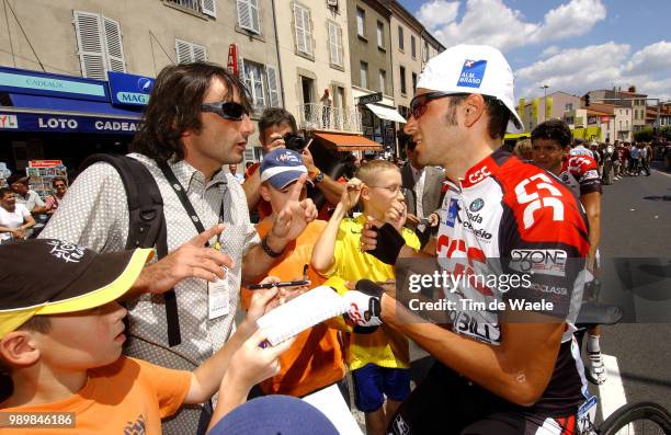 Tour De France 2005, Stage 19Basso Ivan , Oakley Sun Glasses Lunettes Zonne Bril, Blootooth, Kikoissoire - Le Puy-En-Velayetape Ritronde Van...