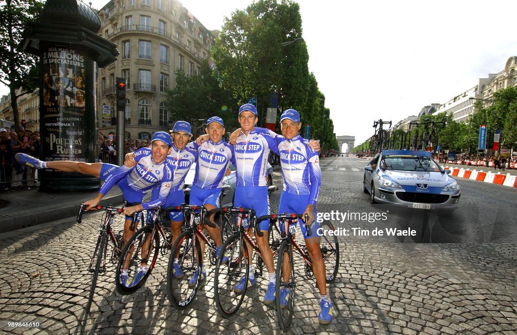 Tour De France 2005, Stage 21Team QuickStep Innergetic, Tankink Bram
