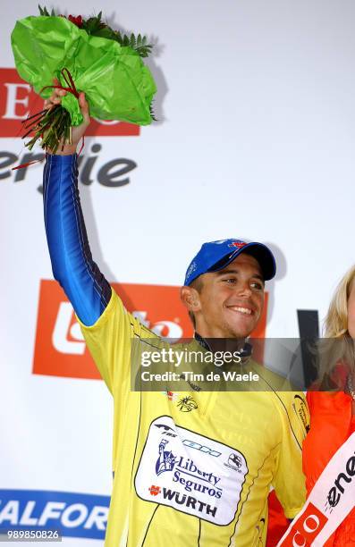 Eneco Tour 2005, Stage 5Podium, Davis Allan Yellow Jersey, Celebration Joie Vreugdestage 5 : Landgraaf - Verviers Uci Pro Tour, Etape, Rit