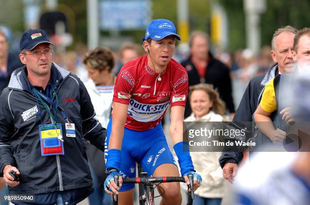 Eneco Tour 2005, Stage 6Podium, Verbrugghe Rik Red Jersey Maillot Rouge Rode Trui, Celebration Joie Vreugdestage 6 : Verviers - Hasselt Uci Pro Tour,...