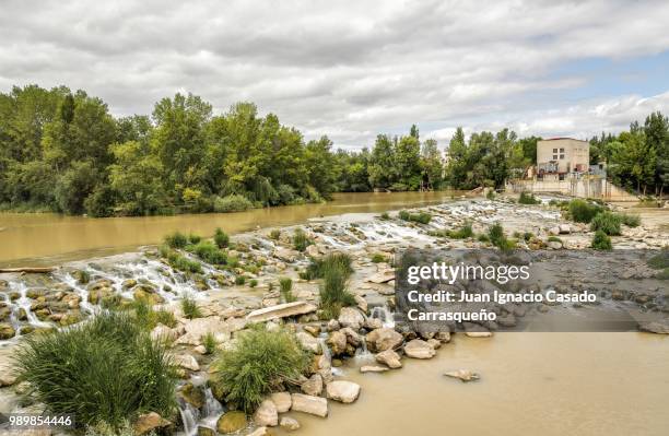 rio ebro - casado stock pictures, royalty-free photos & images