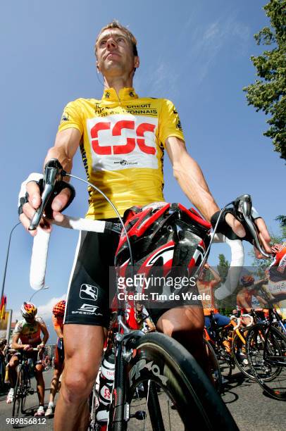 Tour De France 2005, Stage 9Voigt Jens Yellow Jersey Maillot Jaune Gele Truigã©Rardmer - Mulhouseetape Ritronde Van Frankrijk, Tdf, Uci Pro Tour