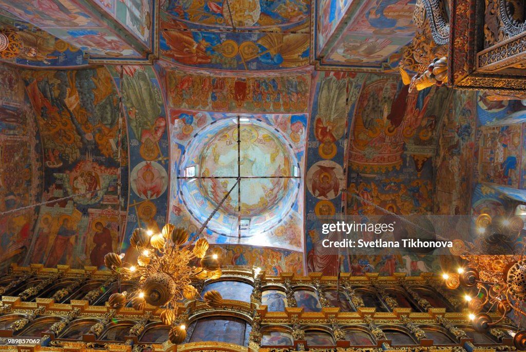 Russian church interior