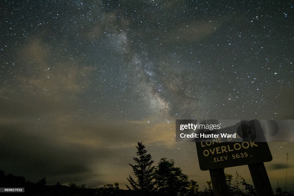 Milky Way on Lone Bald Overlook