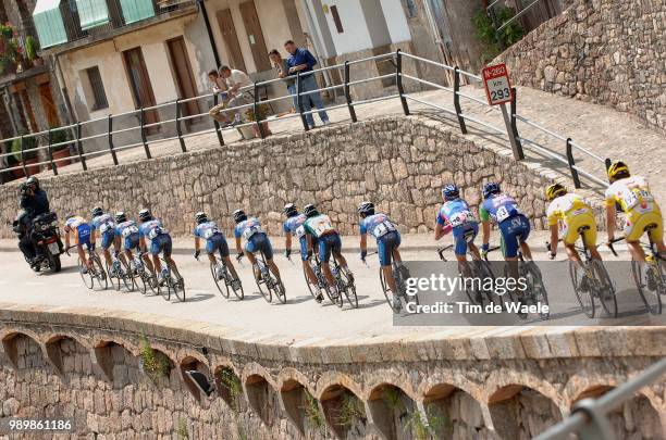 Tour Of Spain - Vuelta, Stage 11Illustration Illustratie, Peleton Peloton Landscape Paysage Landschap, Team Liberty Seguros, Heras Roberto Stage 11 :...