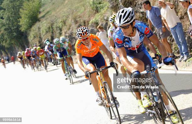 Tour Of Spain - Vuelta, Stage 13Scarponi Michele , Sanchez Samuel Stage 13 : Burgos - Santuario De La Bien Aparecida Tour D'Espagne, Ronde Van Spanje...