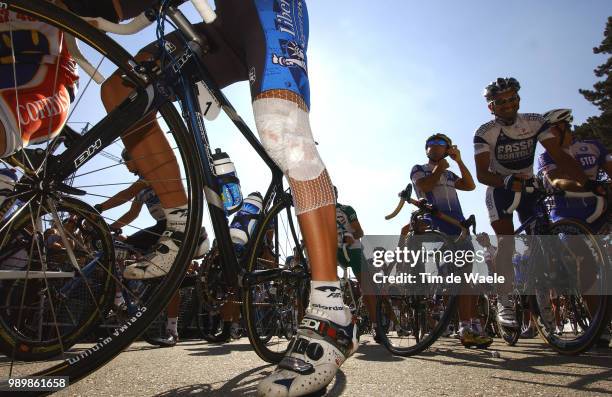 Tour Of Spain - Vuelta, Stage 13Heras Roberto Injury Blessure Gewondstage 13 : Burgos - Santuario De La Bien Aparecida Tour D'Espagne, Ronde Van...