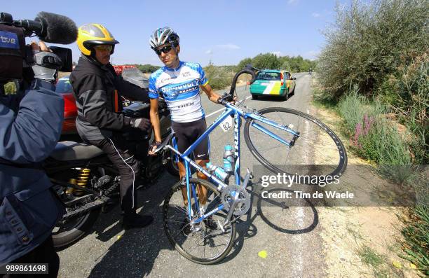 Tour Of Spain - Vuelta, Stage 13Beltran Manuel Retreath Abandon Opgavestage 13 : Burgos - Santuario De La Bien Aparecida Tour D'Espagne, Ronde Van...