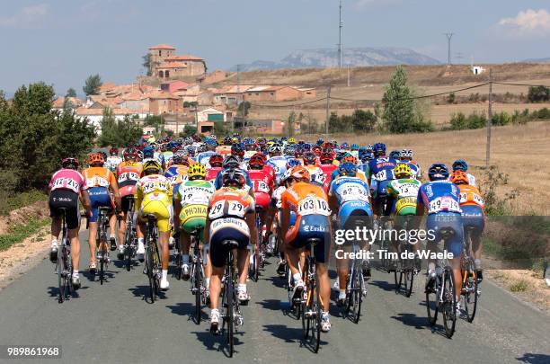 Tour Of Spain - Vuelta, Stage 13Illustration Illustratie, Peleton Peloton, Landscape Paysage Landschapstage 13 : Burgos - Santuario De La Bien...