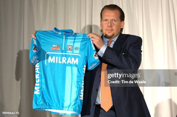 Team Presentation Milramstephen Tomat President Voorzitter Nordmilch, Illustration Illustratie Jersey Maillot Truiploegenpresentatie Presentation D...