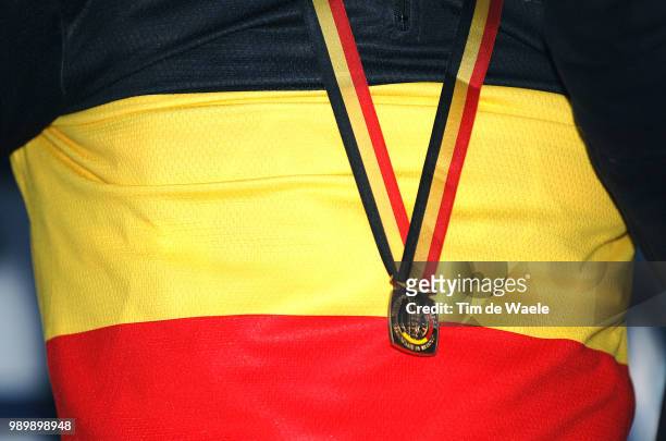 Belgian Championshipillustration Illustratie, Jersey Maillot Trui, Gold Medal Medaille D'Or Gouden Medaillechampionat De Belgique, Belgisch...