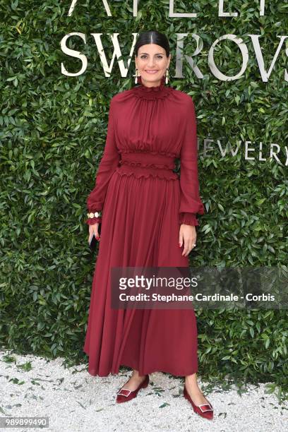 Giovanna Battaglia Engelbert attends the Atelier Swarovski : Cocktail Of The New Penelope Cruz Fine Jewelry Collection as part of Paris Fashion Week...