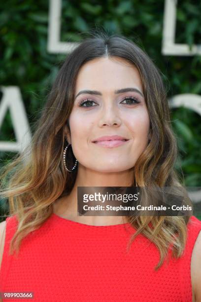 Mandy Moore attends the Atelier Swarovski : Cocktail Of The New Penelope Cruz Fine Jewelry Collection as part of Paris Fashion Week on July 2, 2018...