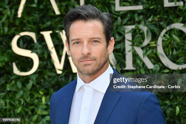 Actor Ian Bohen attends the Atelier Swarovski : Cocktail Of The New Penelope Cruz Fine Jewelry Collection as part of Paris Fashion Week on July 2,...