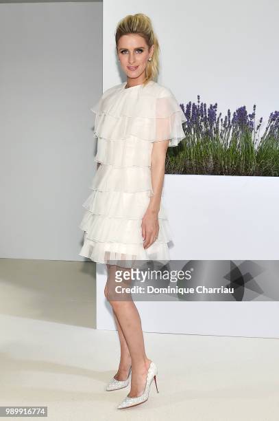 Nicky Hilton attends the Giambattista Valli Haute Couture Fall Winter 2018/2019 show as part of Paris Fashion Week on July 2, 2018 in Paris, France.