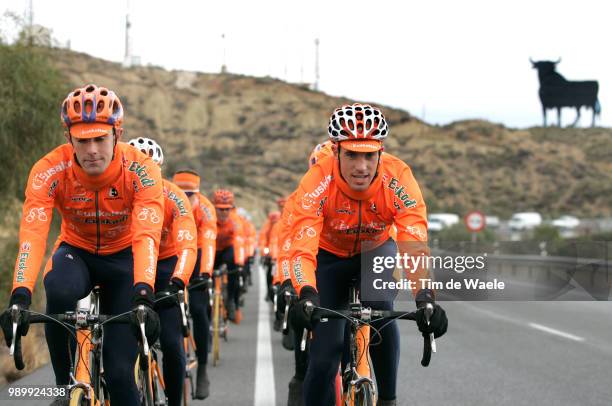 Training Team Euskatel - Euskadisanchez Samuel , Zubeldia Aimar Equipe, Ploeg