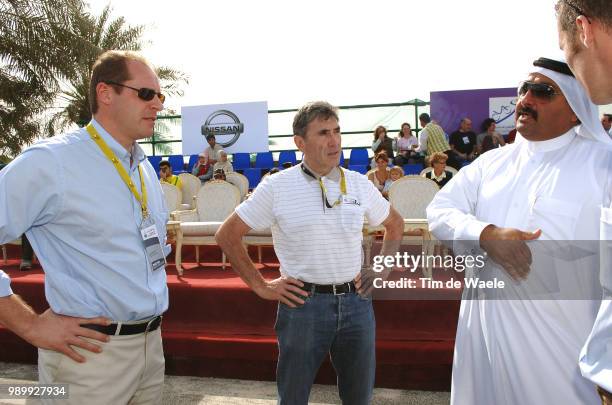 Tour Qatar 2006, Stage 1Prudhomme Christian Aso, Merckx Eddy , Sheikh Khalid Bin Ali Al Thani Presidentkhalifa Stadium - Al Khor Corniche Etape Rit