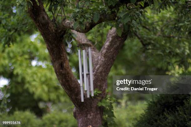 chimes - wind chime stock pictures, royalty-free photos & images