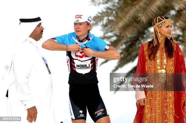 Tour Qatar 2006, Stage 5Podium, Breschel Matti Blue Jersey, Sheikh Khalid Bin Ali Thani Al Thakhira - Doha Corniche Etape Rit